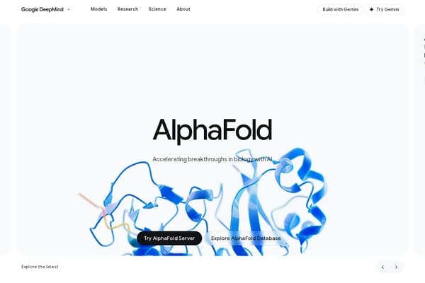 DeepMind AlphaFold preview