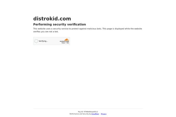 DistroKid screenshot