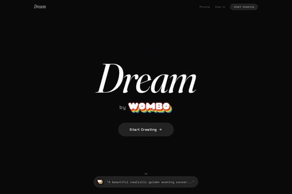 Dream by Wombo preview