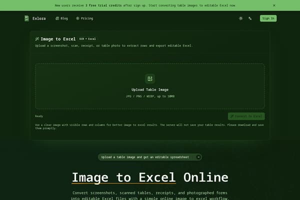 Exlora preview