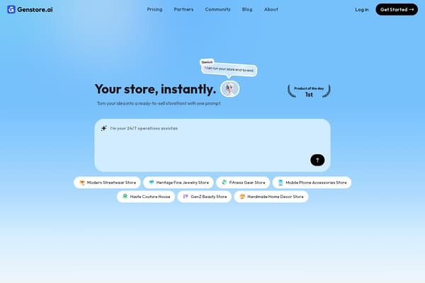 Genstore preview