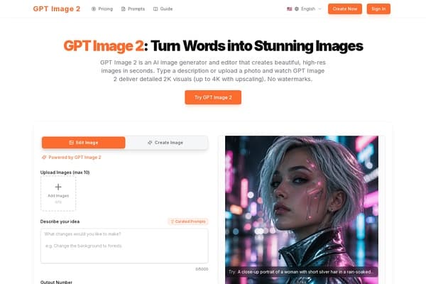 GPT Image 2 AI preview