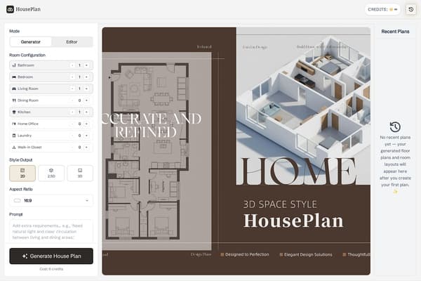 HousePlan preview