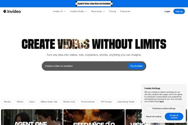 InVideo screenshot
