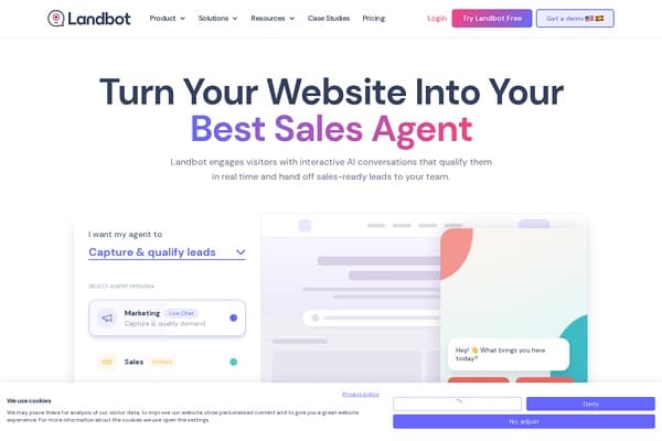 Landbot preview