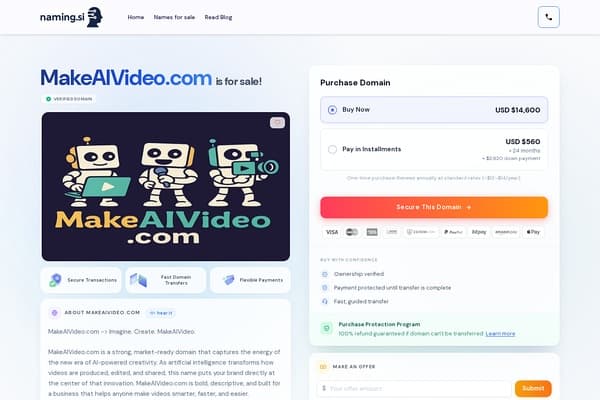 MakeAIVideo preview