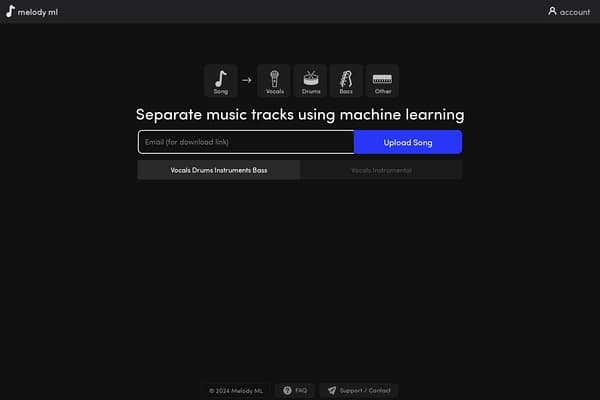 Melody.ml screenshot