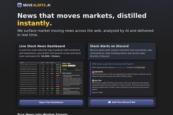 MoveAlerts.ai preview