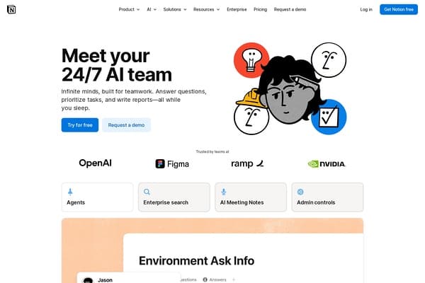 Notion AI screenshot