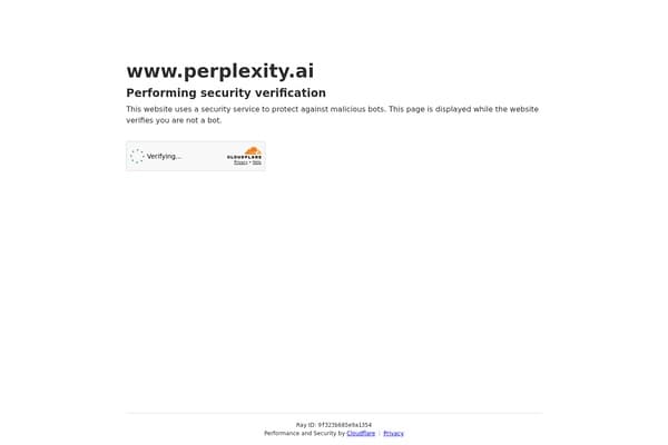 Perplexity screenshot