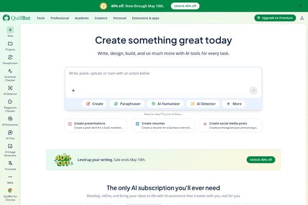 Quillbot screenshot