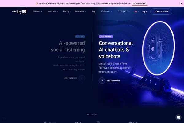 SentiOne screenshot