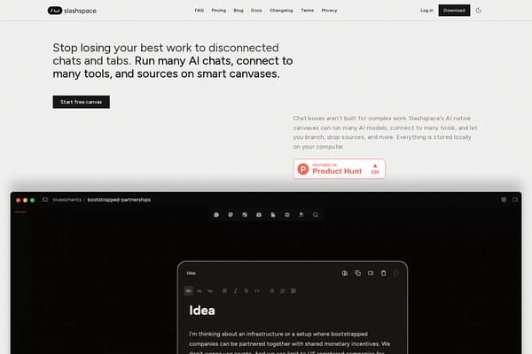 Slashspace preview