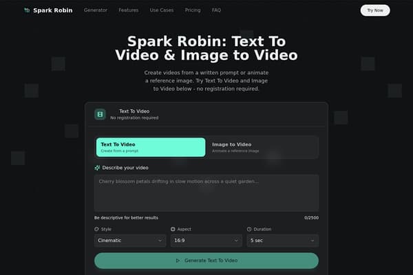 Spark Robin preview