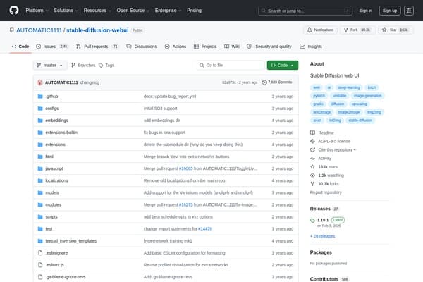 stable-diffusion-webui preview