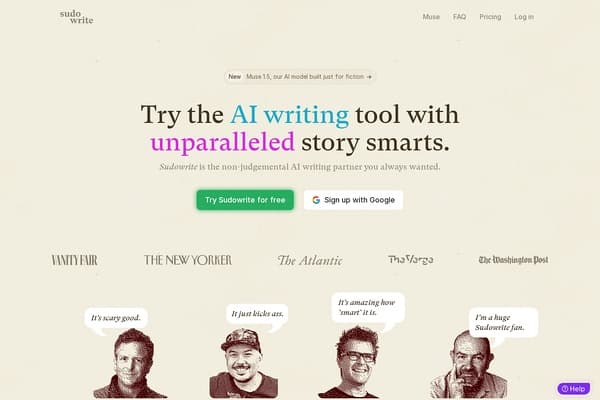 Sudowrite preview