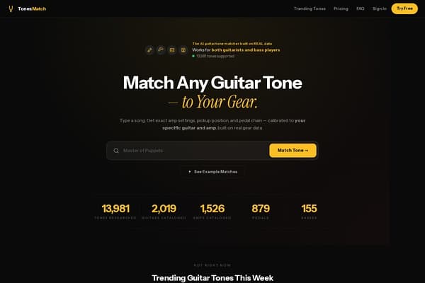 TonesMatch preview