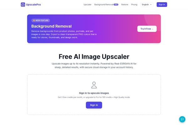UpscalePro preview
