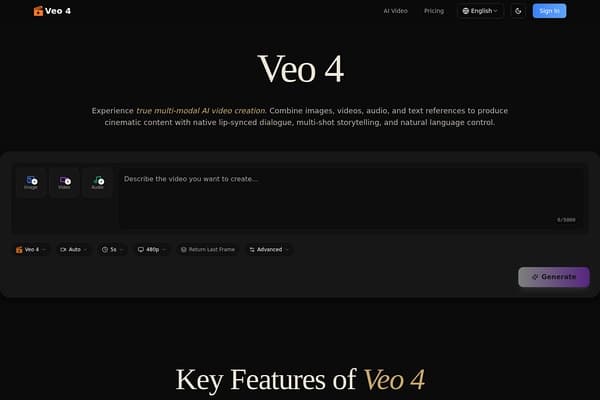 Veo 4 preview