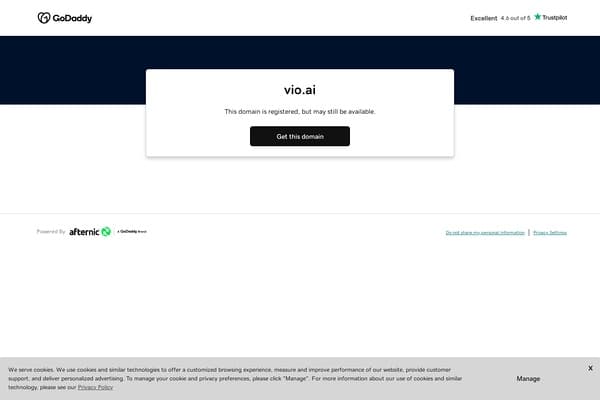 Vio screenshot