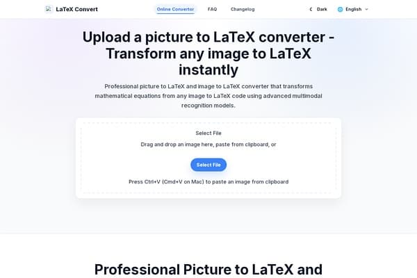 LatexConvert preview